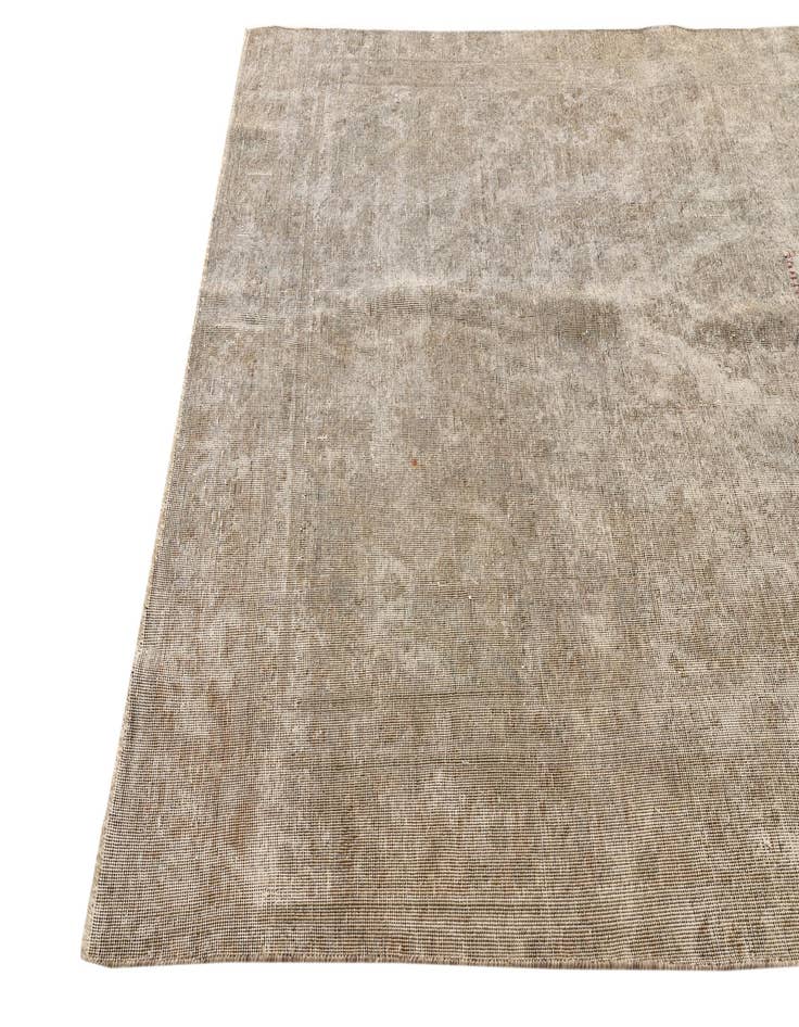 Detail image of  5' 6 x 9' 5  Hand Knotted Ultra Vintage Persian Wool Rug