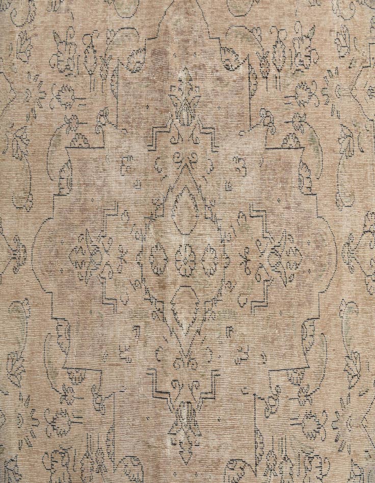 Detail image of  9' 9 x 12' 4  Hand Knotted Ultra Vintage Persian Wool Rug