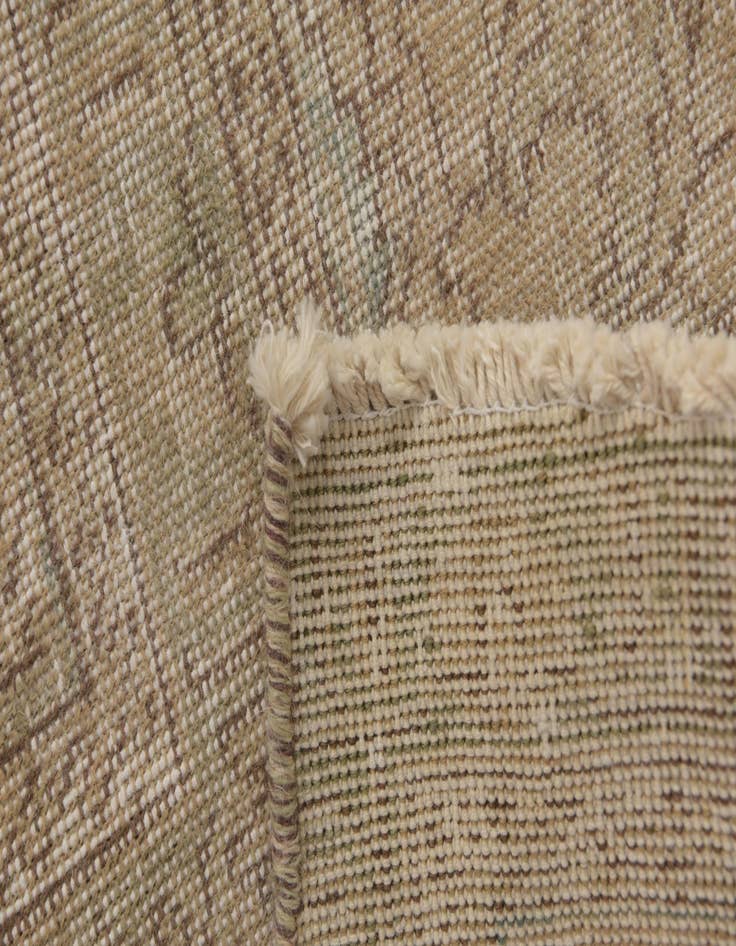 Detail image of  9' x 11'  Hand Knotted Ultra Vintage Persian Wool Rug