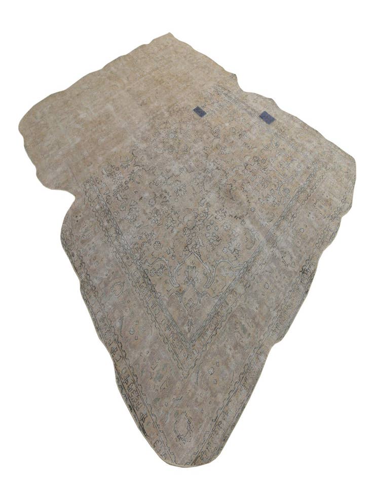 Detail image of  9' 7 x 12' 5  Hand Knotted Ultra Vintage Persian Wool Rug