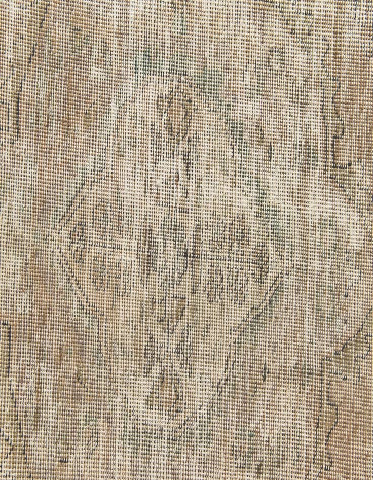Detail image of  6' 2 x 9' 2  Hand Knotted Ultra Vintage Persian Wool Rug