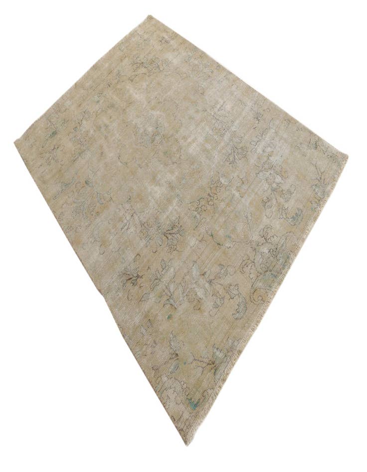 Detail image of  5' x 6' 9  Hand Knotted Ultra Vintage Persian Wool Rug