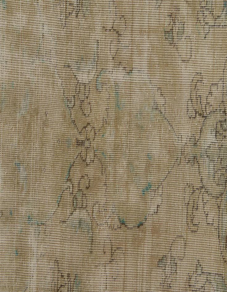 Detail image of  5' x 6' 9  Hand Knotted Ultra Vintage Persian Wool Rug