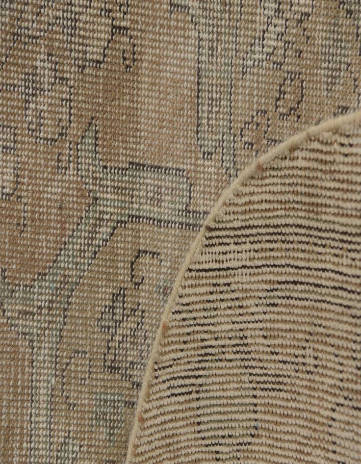 Detail image of  6' 5 x 8' 10  Hand Knotted Ultra Vintage Persian Wool Rug