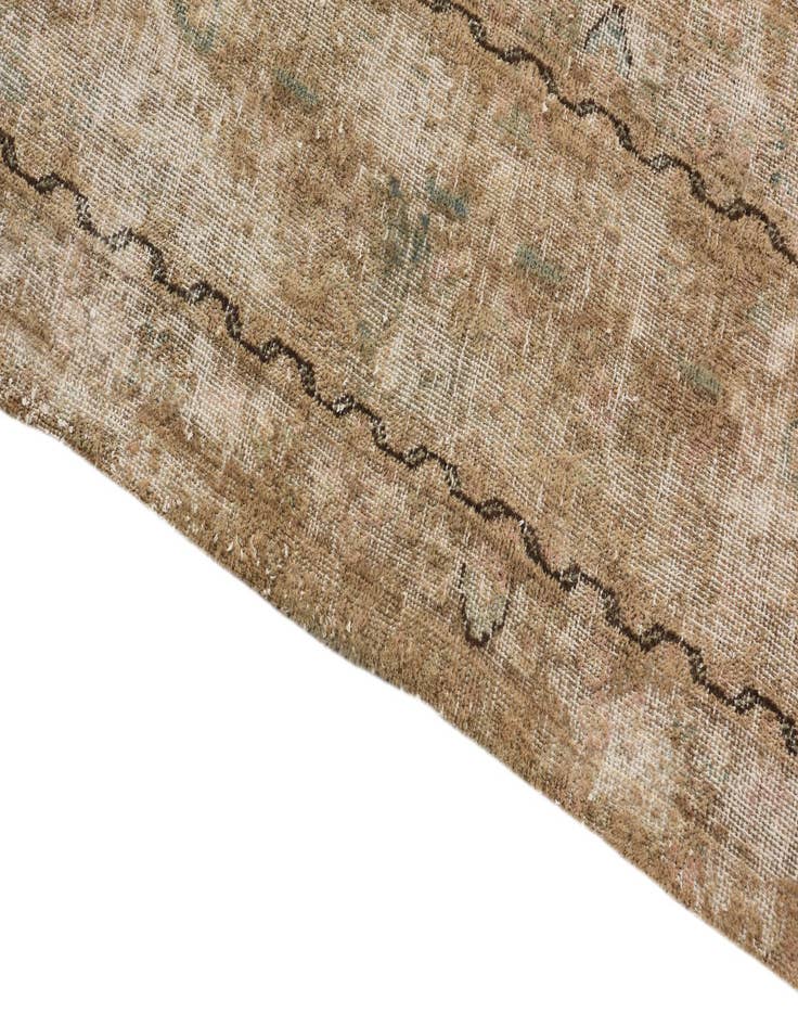 Detail image of  9' 6 x 12' 4  Hand Knotted Ultra Vintage Persian Wool Rug