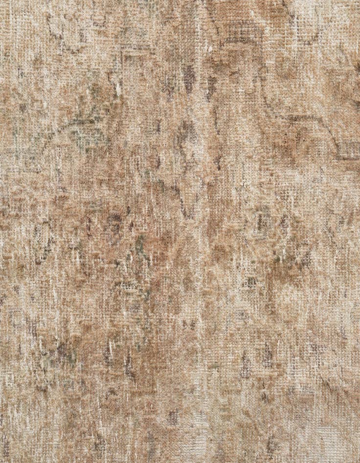 Detail image of  9' 10 x 13' 1  Hand Knotted Ultra Vintage Persian Wool Rug