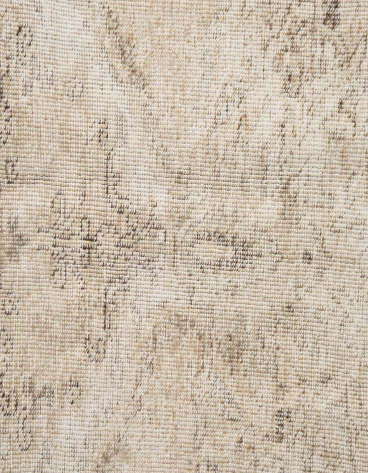 Detail image of  7' x 10' 5  Hand Knotted Ultra Vintage Persian Wool Rug