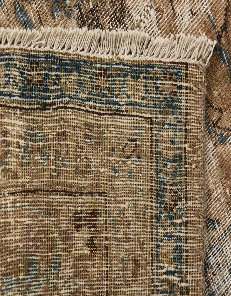 Detail image of  8' 1 x 10' 9  Hand Knotted Ultra Vintage Persian Wool Rug