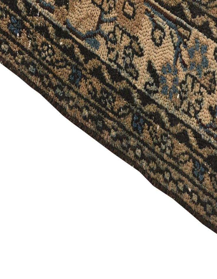 Detail image of  8' 5 x 11' 2  Hand Knotted Ultra Vintage Persian Wool Rug