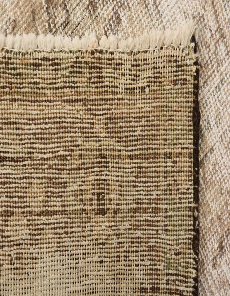 Detail image of  6' 10 x 10'  Hand Knotted Ultra Vintage Persian Wool Rug