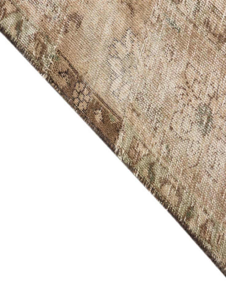 Detail image of  6' 10 x 10'  Hand Knotted Ultra Vintage Persian Wool Rug