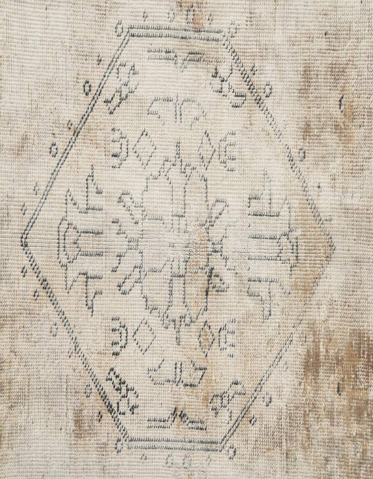 Detail image of  9' 4 x 12' 2  Hand Knotted Ultra Vintage Persian Wool Rug