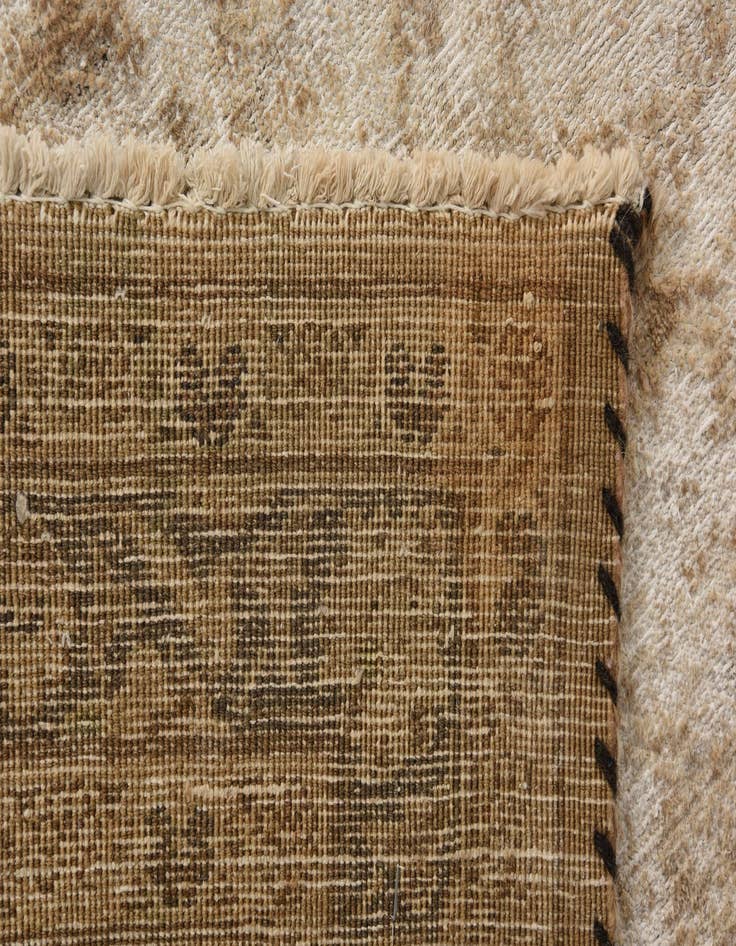 Detail image of  9' 2 x 12' 2  Hand Knotted Ultra Vintage Persian Wool Rug