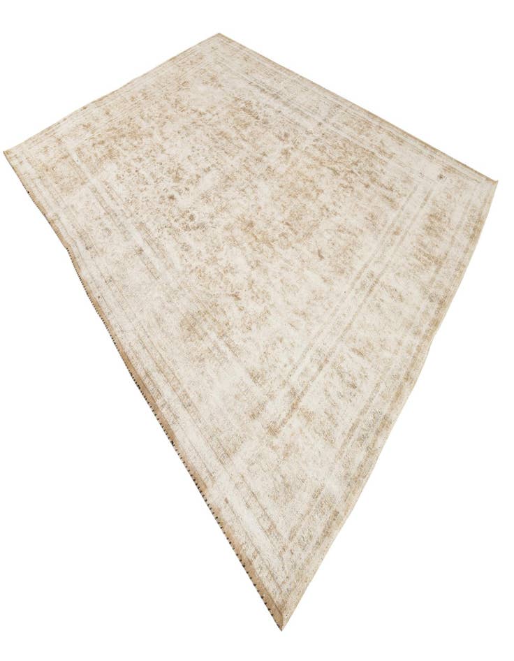 Detail image of  9' 2 x 12' 2  Hand Knotted Ultra Vintage Persian Wool Rug