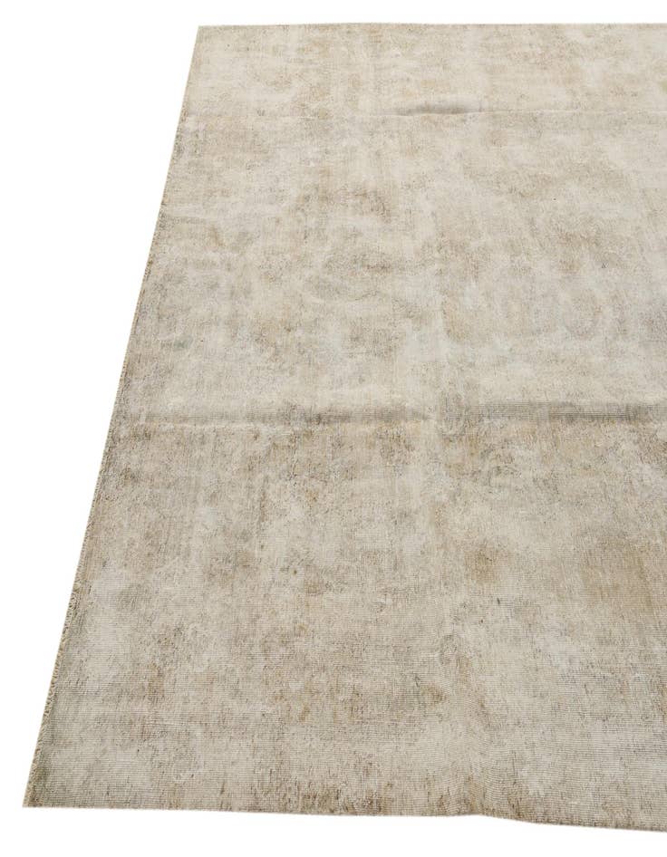 Detail image of  8' 1 x 10' 6  Hand Knotted Ultra Vintage Persian Wool Rug