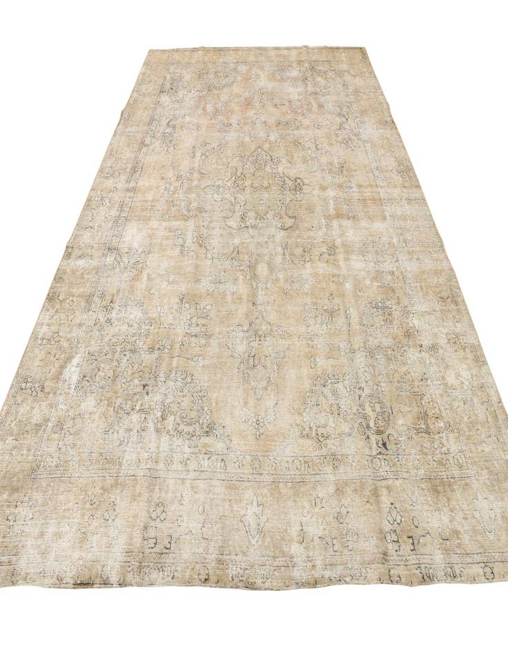 Detail image of  9' 4 x 12' 8  Hand Knotted Ultra Vintage Persian Wool Rug