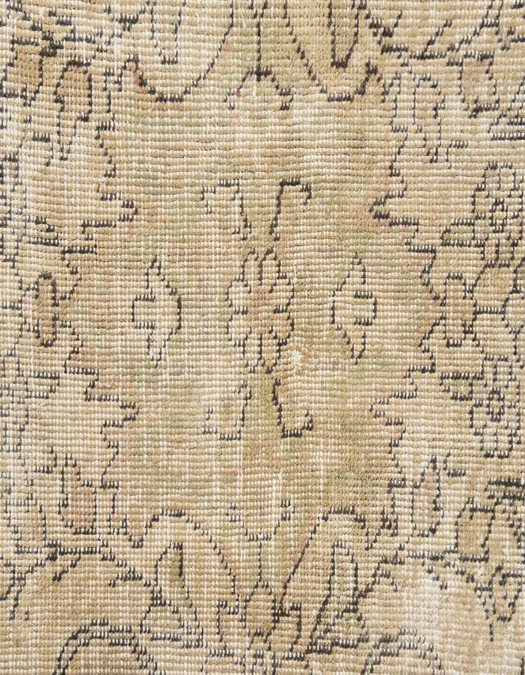 Detail image of  9' 4 x 12' 8  Hand Knotted Ultra Vintage Persian Wool Rug