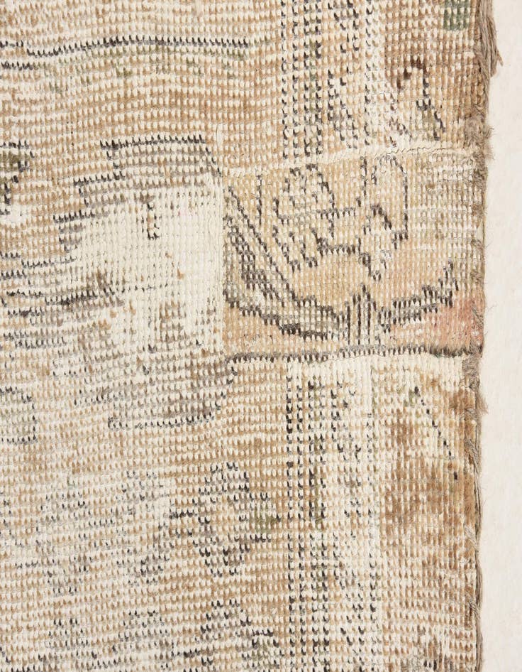 Detail image of  9' 7 x 12' 8  Hand Knotted Ultra Vintage Persian Wool Rug