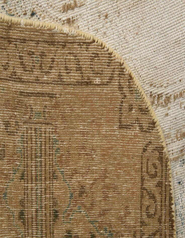 Detail image of  9' 4 x 12' 6  Hand Knotted Ultra Vintage Persian Wool Rug