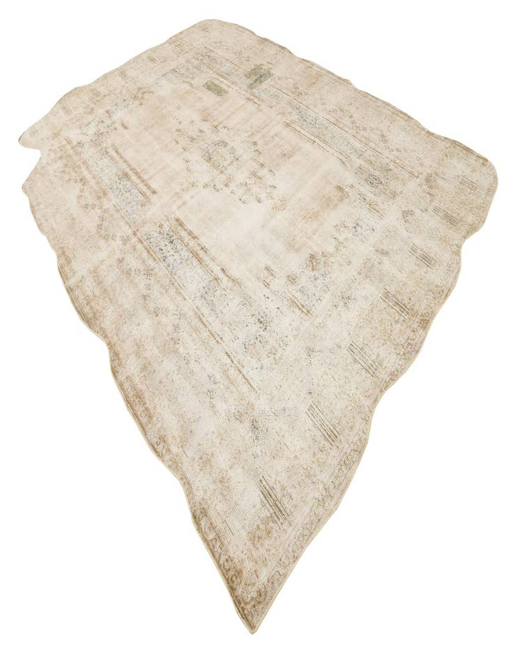 Detail image of  9' 4 x 12' 6  Hand Knotted Ultra Vintage Persian Wool Rug