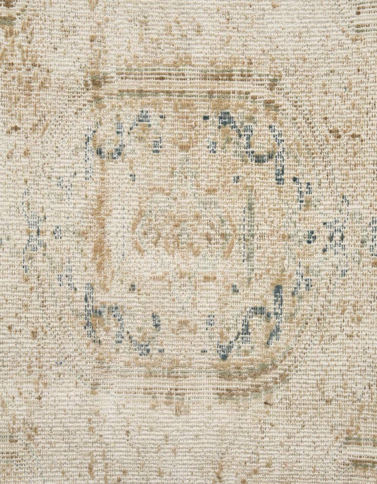 Detail image of  9' 4 x 12' 6  Hand Knotted Ultra Vintage Persian Wool Rug