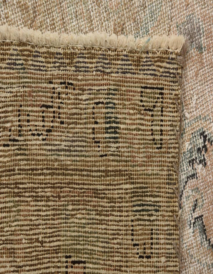 Detail image of  9' 3 x 12' 4  Hand Knotted Ultra Vintage Persian Wool Rug