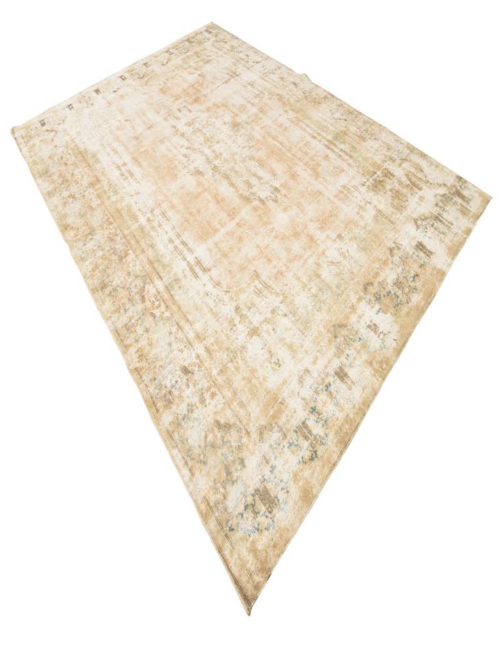 Detail image of  8' 5 x 12' 1  Hand Knotted Ultra Vintage Persian Wool Rug