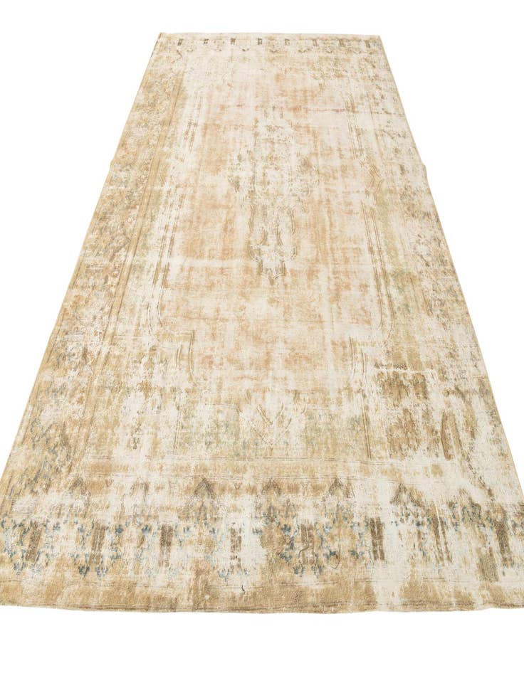 Detail image of  8' 5 x 12' 1  Hand Knotted Ultra Vintage Persian Wool Rug