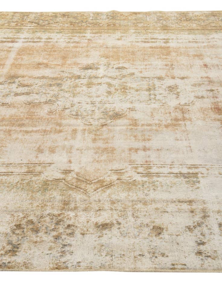 Detail image of  8' 5 x 12' 1  Hand Knotted Ultra Vintage Persian Wool Rug