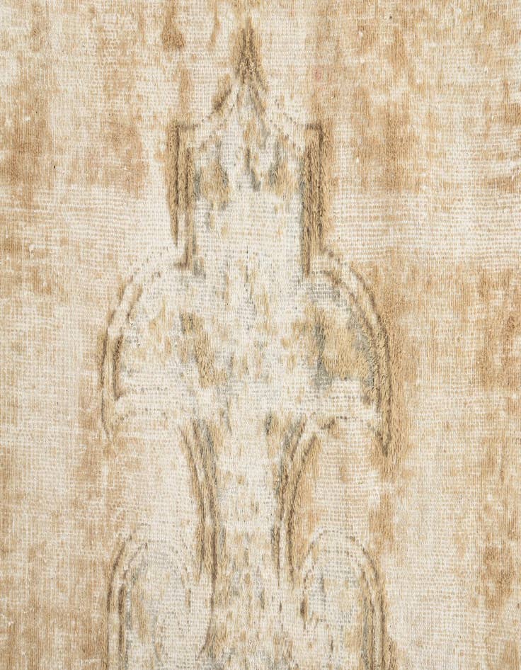 Detail image of  8' 5 x 12' 1  Hand Knotted Ultra Vintage Persian Wool Rug