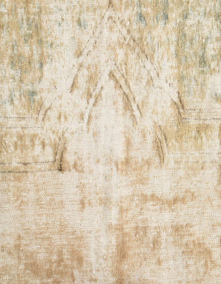 Detail image of  8' 5 x 12' 1  Hand Knotted Ultra Vintage Persian Wool Rug