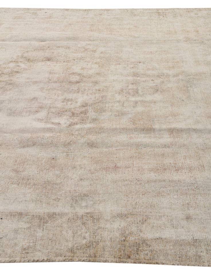 Detail image of  8' 10 x 12'  Hand Knotted Ultra Vintage Persian Wool Rug