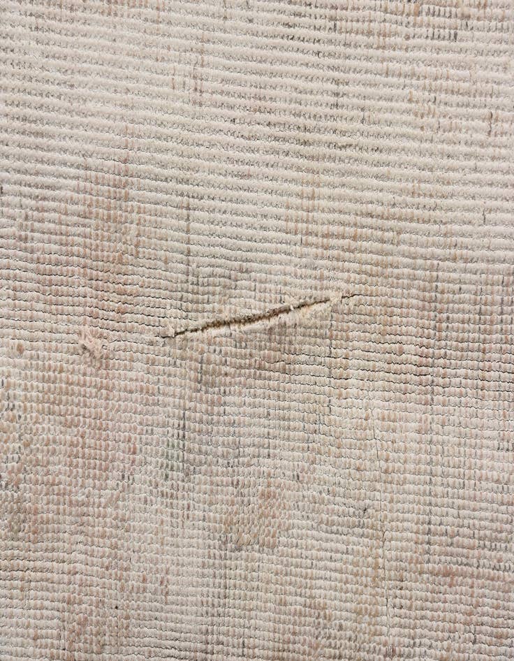 Detail image of  8' 10 x 12'  Hand Knotted Ultra Vintage Persian Wool Rug