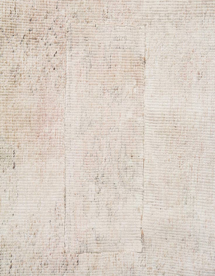 Detail image of  8' 10 x 12'  Hand Knotted Ultra Vintage Persian Wool Rug