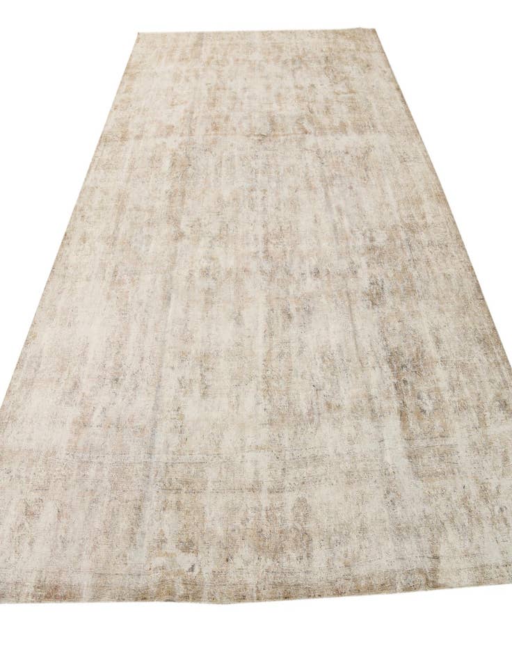 Detail image of  9' 8 x 12' 10  Hand Knotted Ultra Vintage Persian Wool Rug