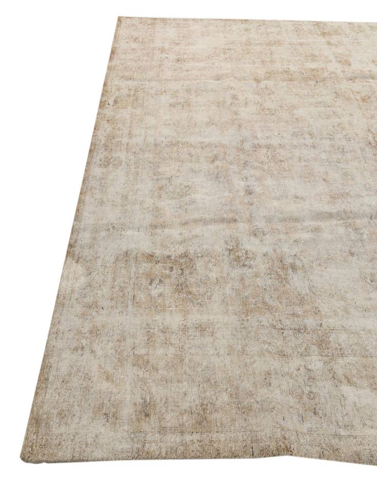 Detail image of  9' 8 x 12' 10  Hand Knotted Ultra Vintage Persian Wool Rug