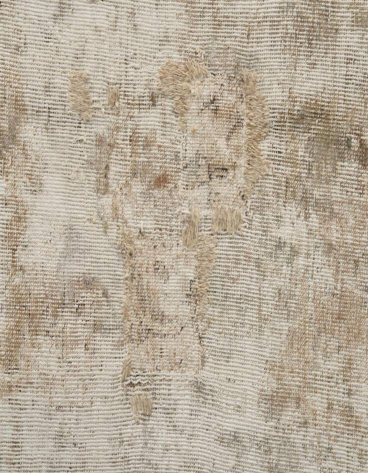 Detail image of  9' 8 x 12' 10  Hand Knotted Ultra Vintage Persian Wool Rug