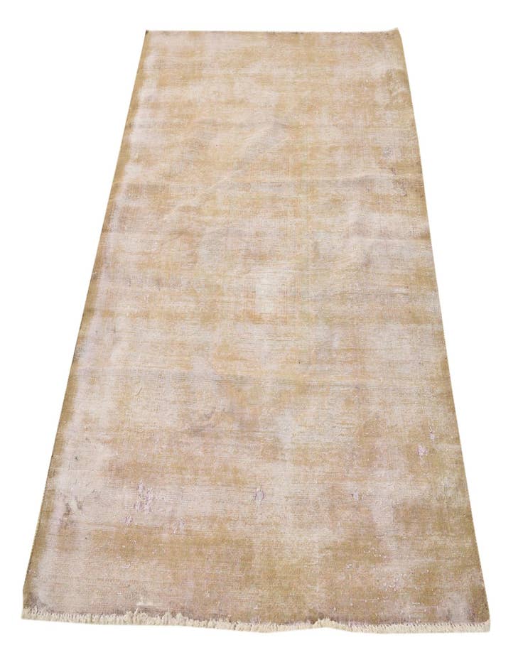 Detail image of  3' 10 x 5' 6  Hand Knotted Ultra Vintage Persian Wool Rug