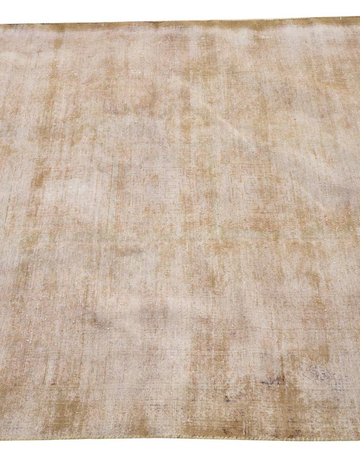 Detail image of  3' 10 x 5' 6  Hand Knotted Ultra Vintage Persian Wool Rug