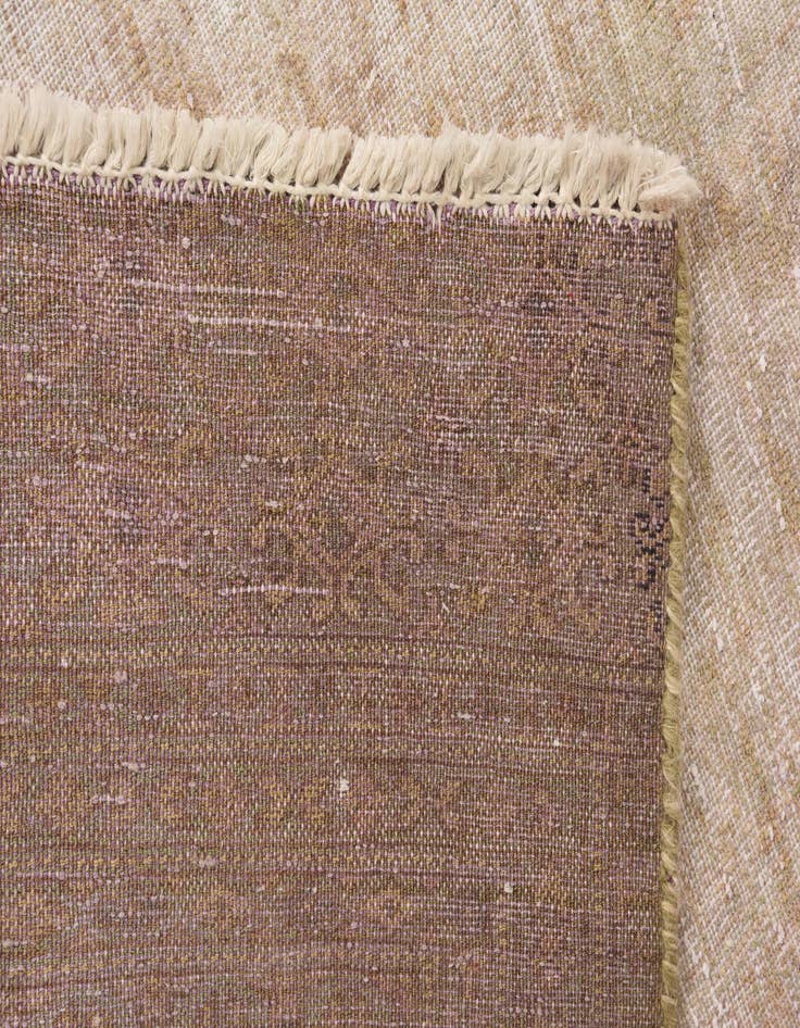 Detail image of  3' 10 x 5' 6  Hand Knotted Ultra Vintage Persian Wool Rug