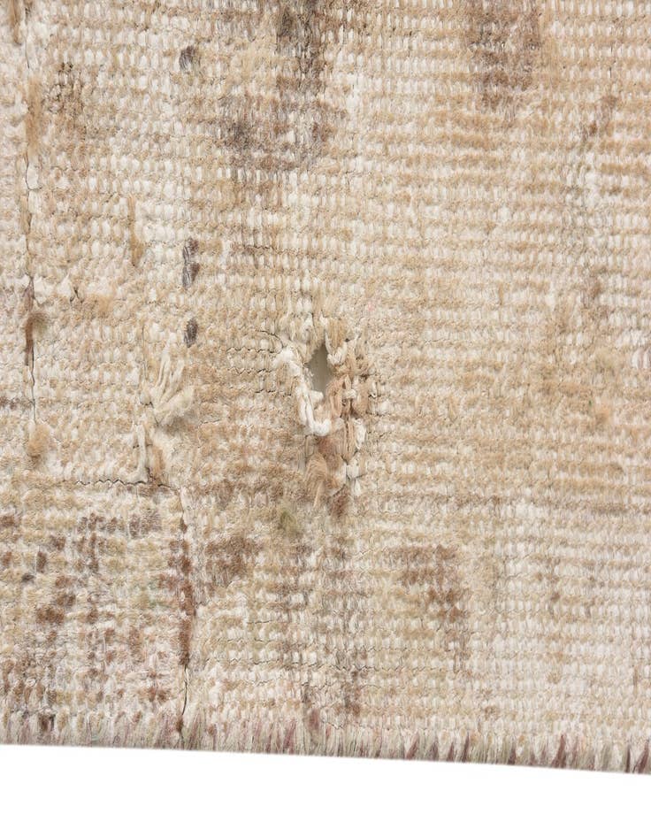 Detail image of  3' 2 x 5' 2  Hand Knotted Ultra Vintage Persian Wool Rug