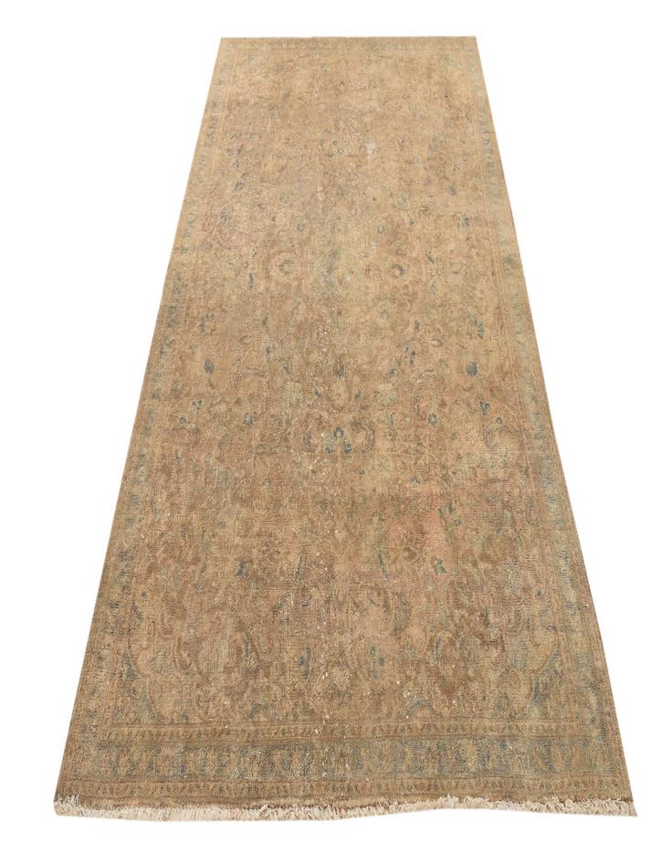 Detail image of  4' 9 x 7' 8  Hand Knotted Ultra Vintage Persian Wool Rug