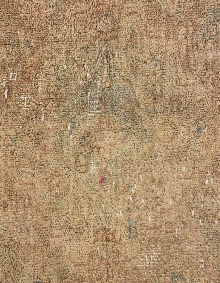 Detail image of  4' 9 x 7' 8  Hand Knotted Ultra Vintage Persian Wool Rug