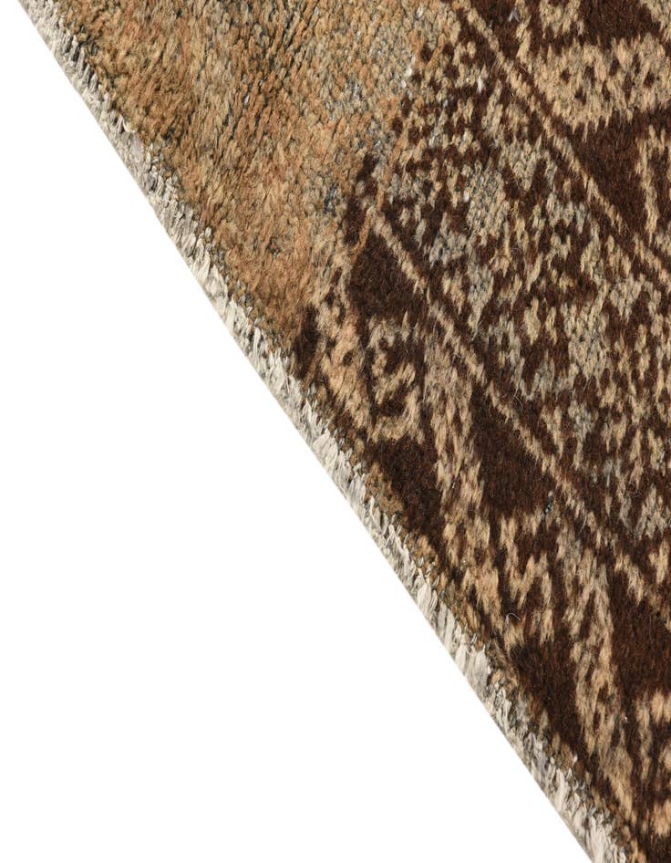 Detail image of  3' 10 x 6'  Hand Knotted Ultra Vintage Persian Wool Rug