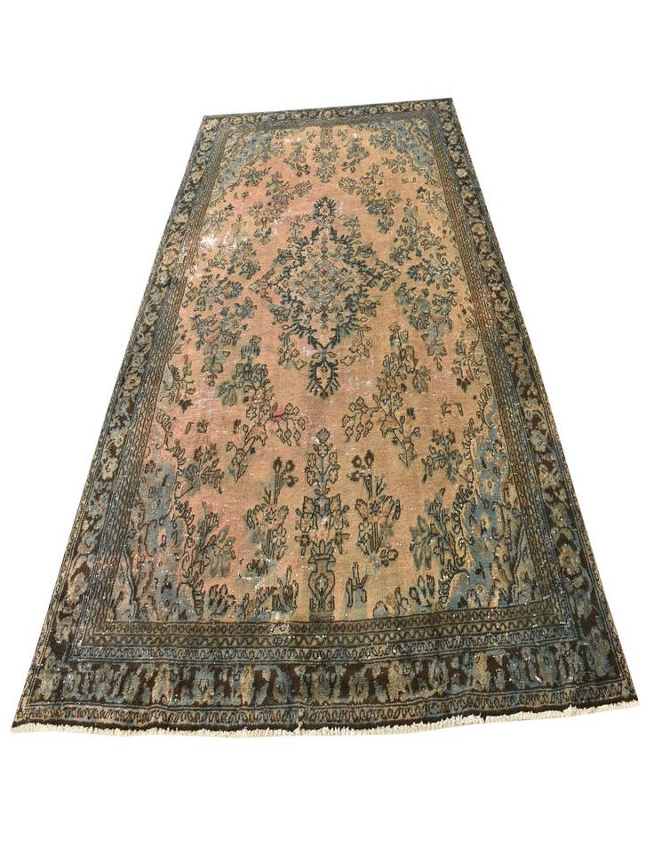 Detail image of  8' 1 x 11' 3  Hand Knotted Ultra Vintage Persian Wool Rug