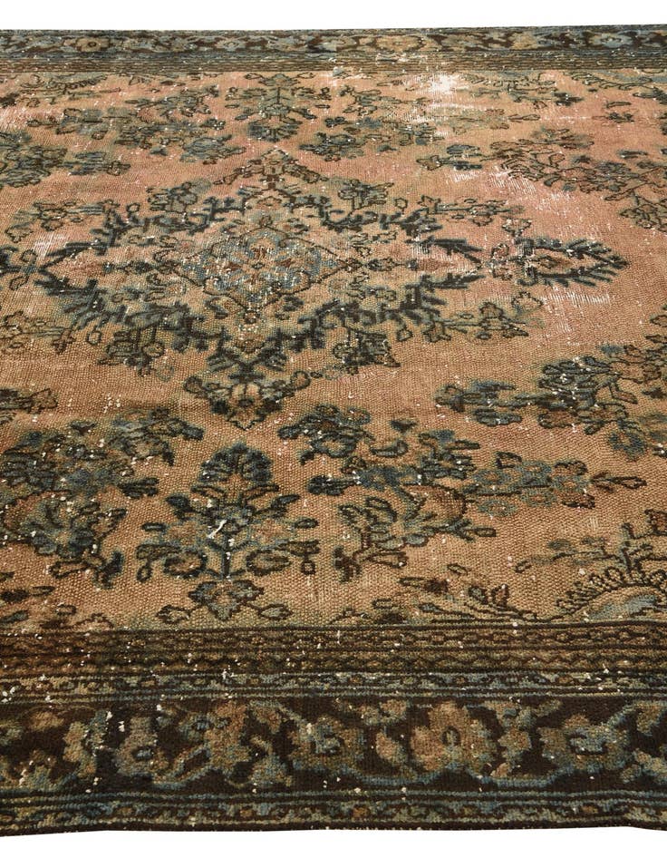 Detail image of  8' 1 x 11' 3  Hand Knotted Ultra Vintage Persian Wool Rug