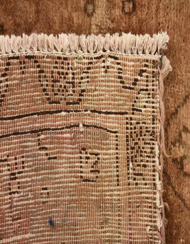 Detail image of  3' 4 x 6' 4  Hand Knotted Ultra Vintage Persian Wool Rug