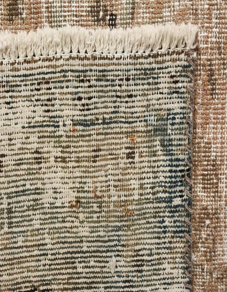 Detail image of  9' x 12' 3  Hand Knotted Ultra Vintage Persian Wool Rug