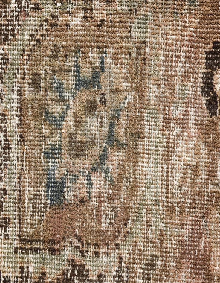 Detail image of  9' x 12' 3  Hand Knotted Ultra Vintage Persian Wool Rug