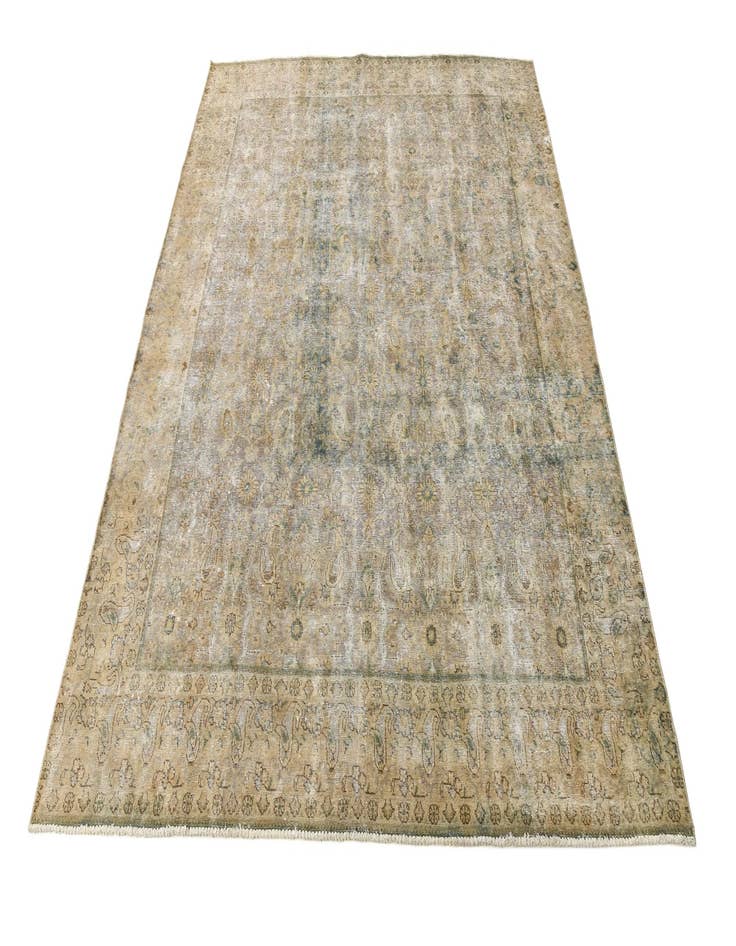 Detail image of  9' 5 x 12' 1  Hand Knotted Ultra Vintage Persian Wool Rug